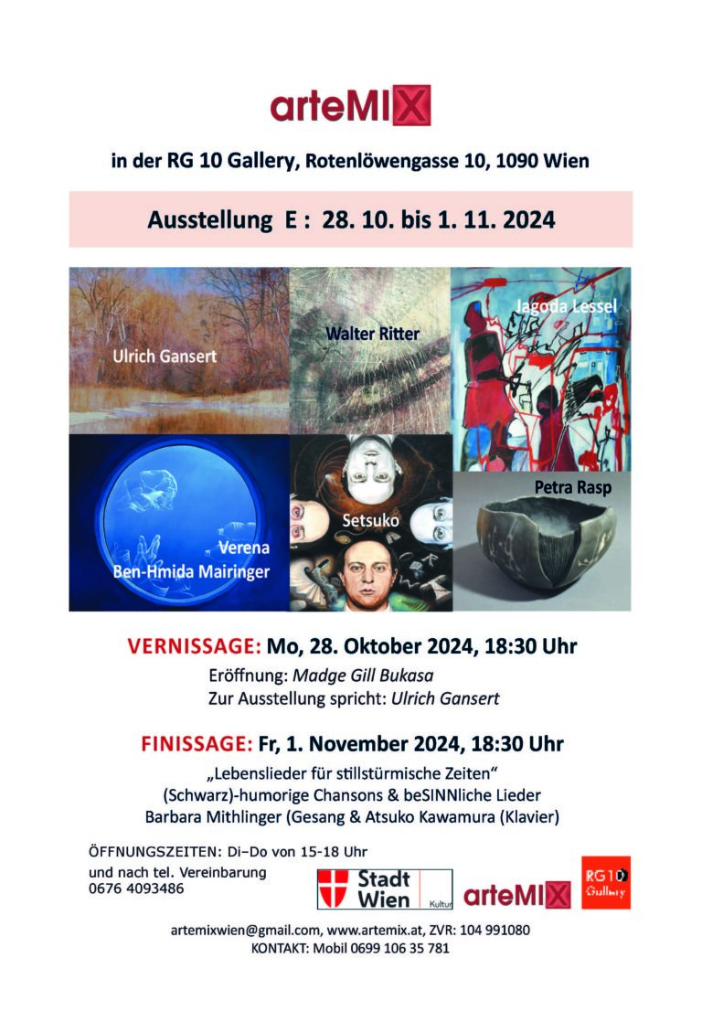 Einladung Ausstellung E 2024